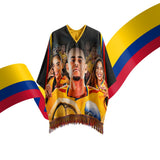 PonchoTricolor™ — 7 Diseños · Edición Colombia Mundial 2026