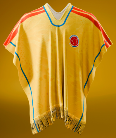 PonchoTricolor™ — El Poncho Oficial de la Hinchada Colombia 2026