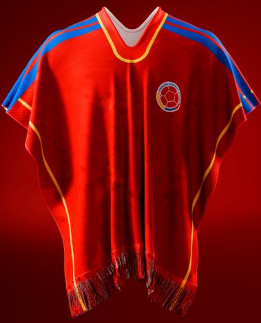 PonchoTricolor™ — El Poncho Oficial de la Hinchada Colombia 2026